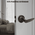 thumbnail image 5 of Stainless steel inner door lock is designed to be used as front door, back door or bedroom lock., 5 of 5