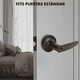 thumbnail image 5 of Stainless steel inner door lock is designed to be used as front door, back door or bedroom lock., 5 of 5