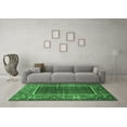 thumbnail image 3 of Ahgly Company Indoor Rectangle Persian Emerald Green Traditional Area Rugs, 8' x 10', 3 of 4