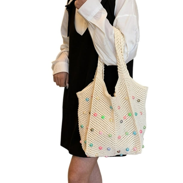 Bolsa de verano Bolso elegante Molso de crochet de verano para la fiesta de la esposa de verano al aire libre de primavera