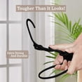 thumbnail image 2 of Utopia Home Plastic Hangers 20 Pack - Perfect Space Saving Clothes Hanger - Durable And Strong - Perfect Closet Organizers With Shoulder Grooves Black, 2 of 7