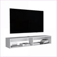 thumbnail image 5 of Floating TV Stand 59” White Modern Media Console with Storage | White | Modern, 5 of 7