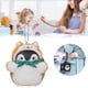 thumbnail image 1 of Llavero De Peluche De Animales Pequeños De 12Cm, Llavero Con Colgante De Pingüino, Bolso Portátil Encantador, Regalo De Decoración De Coche Eigraketly FN007065-02, 1 of 6