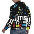 thumbnail image 6 of Naloa I Love With Autism To The Moon And Back Men's Casual Hooded Collar Drawstring Hoodies Pullover Sweatshirts Casual Long Sleeve Shirts-3X-Large, 6 of 7