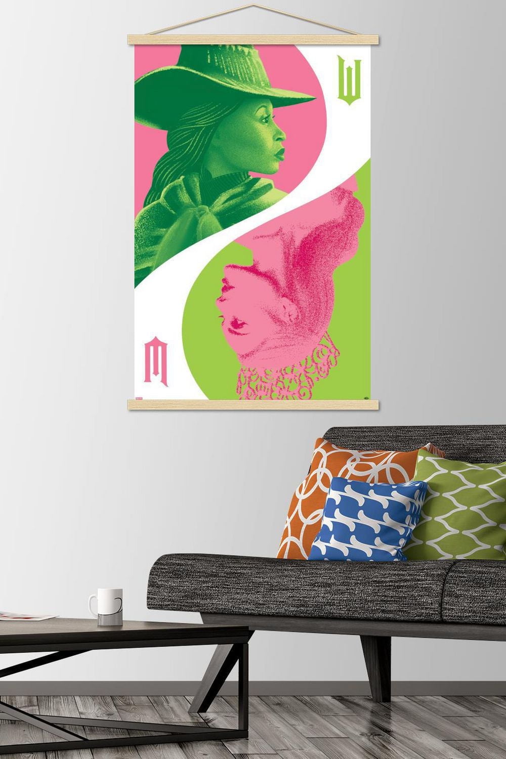 Wicked - Reflection Wall Poster with Push Pins, 22.375" x 34"