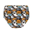 thumbnail image 2 of Girls Underwear, happy halloween spooky pumpkin Soft Breathable Cotton Girls Panties, Kids Stretch Cute Underwear Brief for Teen and Toddlers Girls, 2 of 8