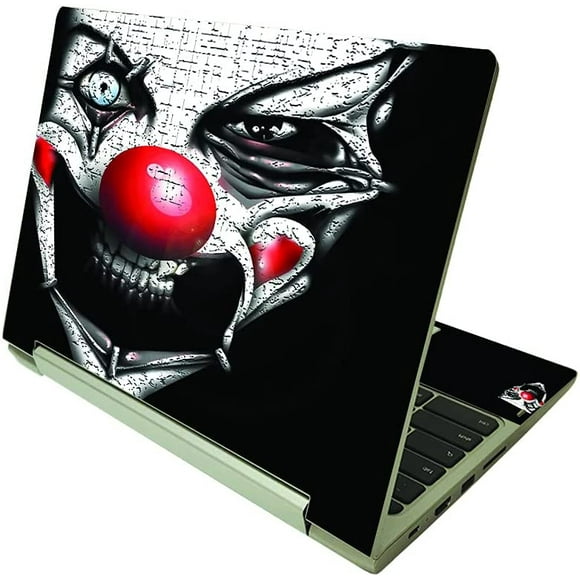 MightySkins Peau Compatible avec Lenovo IdeaPad Flex 3 Chromebook 2-en-1 11,6" (2021) - Clown Maléfique Protecteur,