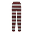 thumbnail image 4 of WXLWZYWL Women's Sweatpants Joggers Elastic High Waisted Drawstring Cinch Bottom Sweatpants Baggy Casual Trouser with Pockets, 4 of 5