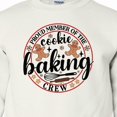 thumbnail image 3 of Inktastic Proud Member of the Baking Crew Youth Sweatshirt, 3 of 4