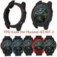 thumbnail image 1 of Wal-mart Deals Viflosae TPU Thin Soft Protector Watch Frame Case Cover for-Watch GT2 46mm Multisave, 1 of 4