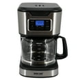 thumbnail image 2 of Better Chef 12-Cup Programmable Coffee Maker in Black with Stainless Steel Accents, 2 of 7