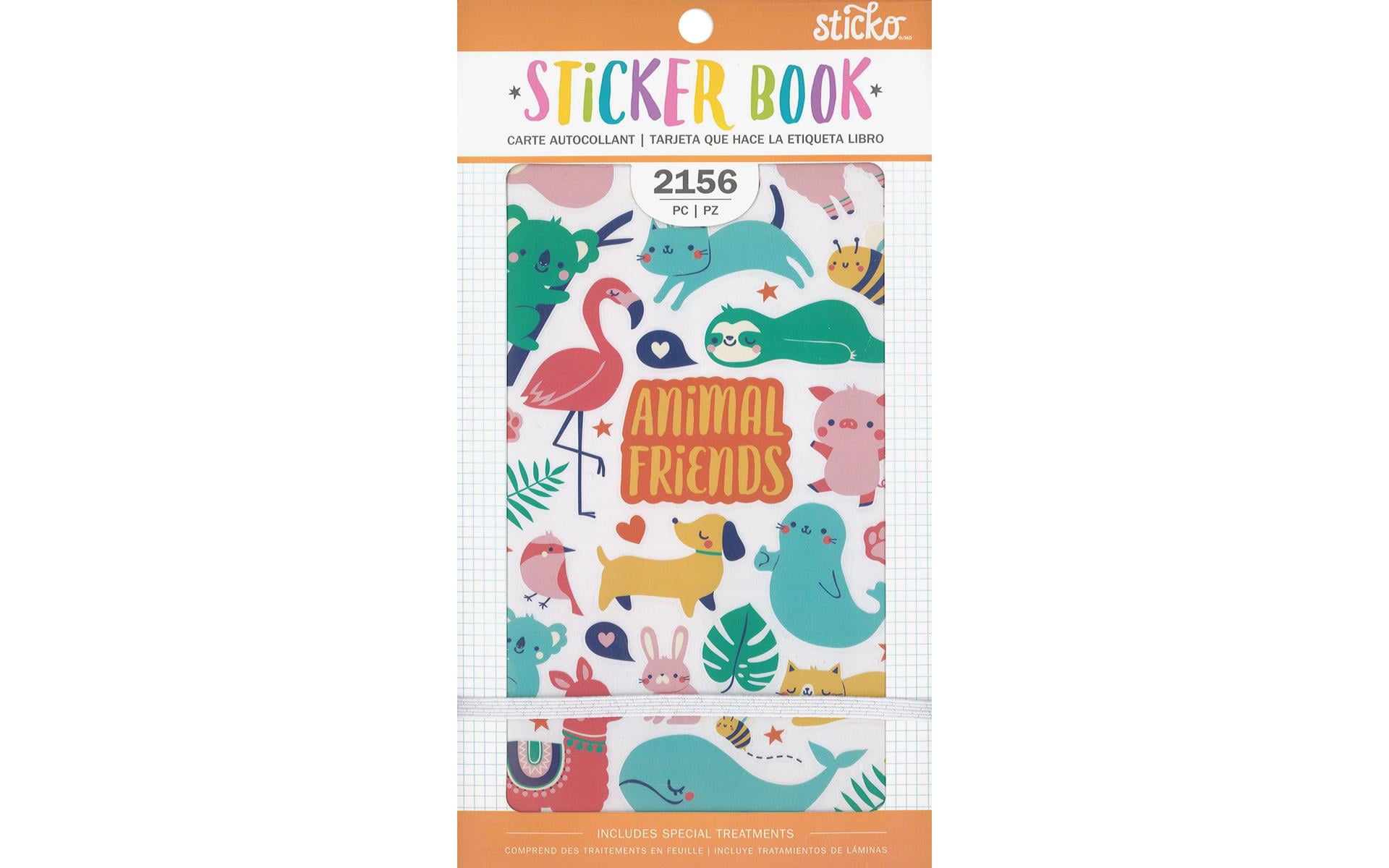 Sticko Fantasy Animals Sticker Book
