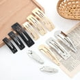 thumbnail image 6 of 10/20/30pcs/set Women Silver Gold Black Waterdrop Shape Basic Alloy Hair Clips BB hairpins Barrettes Fashion Hair Accessories, 6 of 10