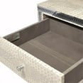thumbnail image 2 of Michael Amini Hollywood Swank Upholstered Dresser with Mirror - Crystal Croc, 2 of 7
