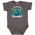 thumbnail image 3 of Inktastic Peacock Girls Baby Bodysuit, 3 of 5