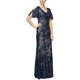 thumbnail image 1 of Vestido de mujer con lentejuelas Alex Evenings azul marino 16, 1 of 1