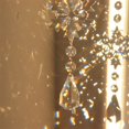 thumbnail image 3 of Crystal Light Catcher Prism Snowflake Wind Chime Hanging Christmas Sundrop (C), 3 of 8