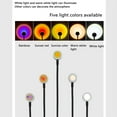 thumbnail image 4 of USB Projector Flexible LED Protection Lamp Rainbow/Sunset Lighting Bright 18cm/28cm/36cm Portable Sleeping Night Light Home Rainbow Light 36cm, 4 of 8