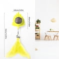 thumbnail image 2 of vnanda Cat Catnip Toy with Suction Cup Cat Catnip Toy Suction Cup Design Safe Dental Care Chew Toy with Feather Pet Supplies Wall-mounted Cat Toy, 2 of 8