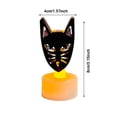 thumbnail image 2 of Electronic Candle Lights Festival LED Halloween Wind Lights Decorative Injection Durable Metal Material Pumpkin Shape for Indoor Outdoor Party Desktop, 2 of 4