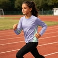 thumbnail image 4 of Fancifize Kids UTF 50+ Sun Protection Shirts Teen Girls Long Sleeve Rash Guard Pullover Tops for Outdoor Athletic Size 4-16, 4 of 8