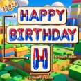 thumbnail image 2 of Guirnalda de Globos Aijoso Super Bros Feliz Cumpleaños, 2 of 7