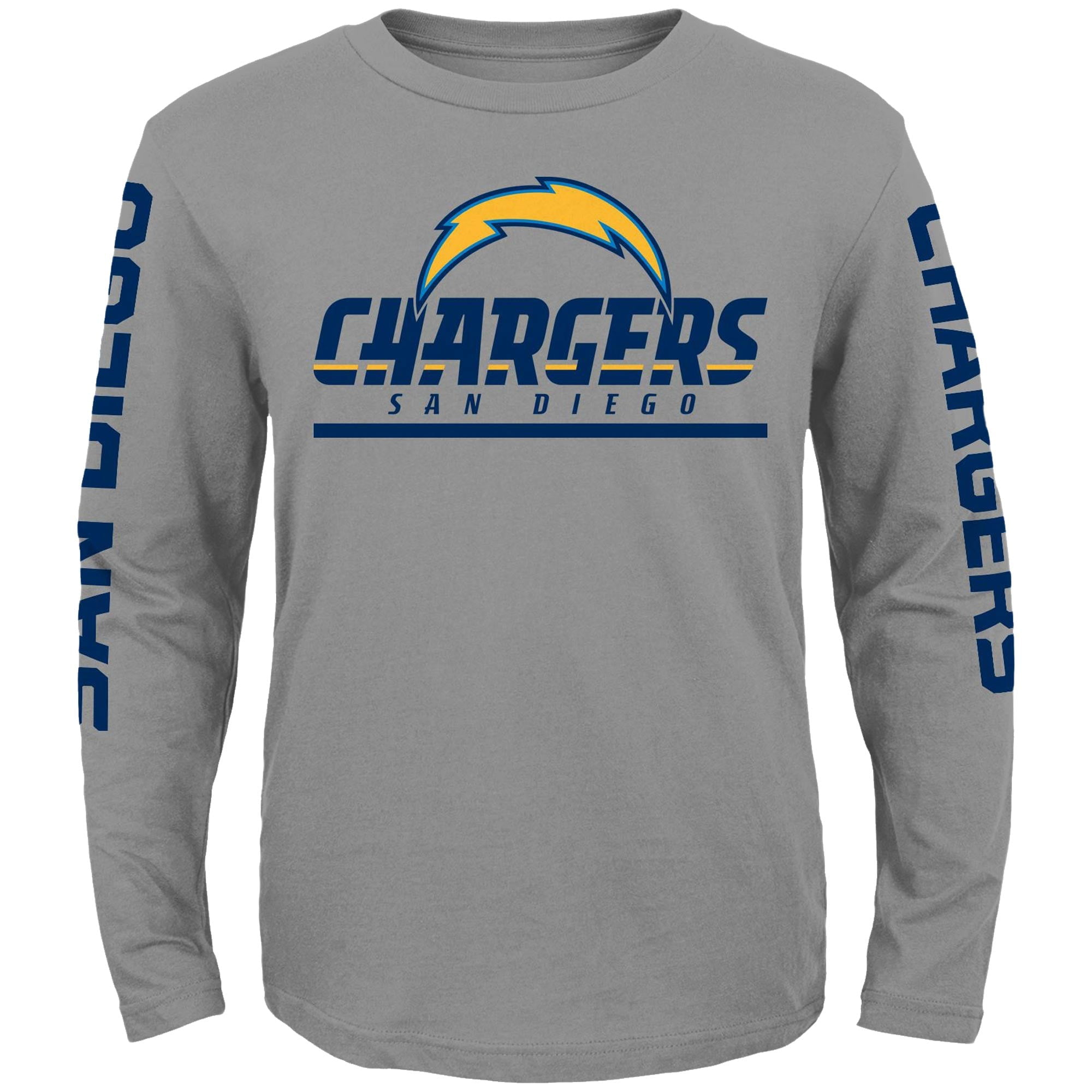 سامسونج ام Nike San Diego Chargers Logo Long Sleeve T-Shirt D.Grey سامسونج ام