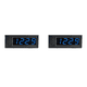 thumbnail image 1 of Termómetro para Automóvil 3 en 1 Voltímetro 12 V Reloj Digital Probador Voltaje () Azul, 1 of 2