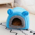 thumbnail image 2 of Small Animal Pet Winter House,Pet Tent Cave Bed for Guinea Pig Bed, Rabbit Bed Warm Guinea Pig Cave Beds, 2 of 4