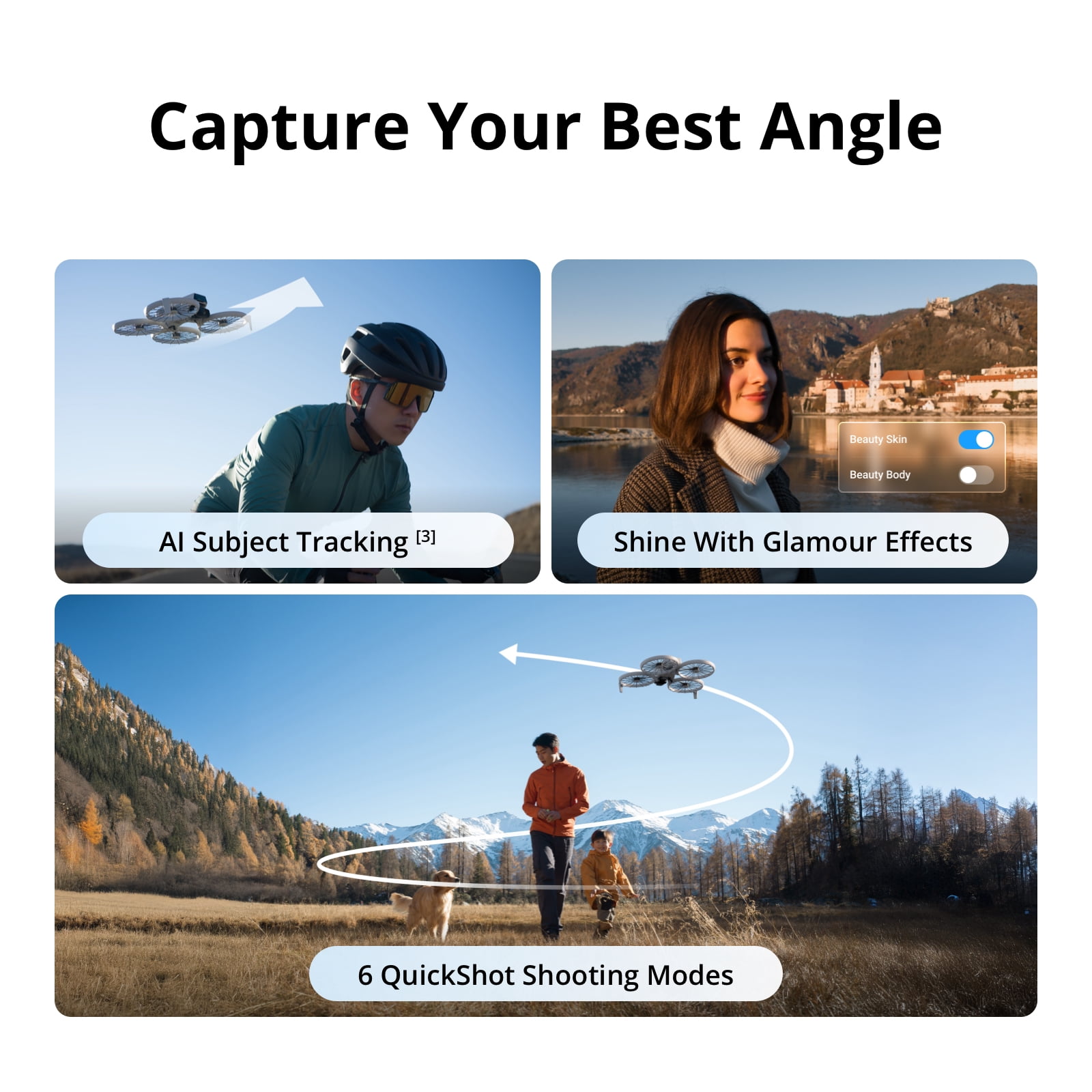 DJI Flip Drone with RC-N3 Remote Controller