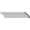 thumbnail image 2 of Ekena Millwork MLD03X02X04EG Egg and Dart Crown Moulding, 2 of 4