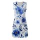 thumbnail image 3 of WILLBEST Vestidos Casuales para Mujer Vestido Casual sin Mangas con Cuello En V y Estampado Floral para Uso Diario y Fiesta, Atuendo Básico de Primavera y Verano con Estilo de Collar Extra Grande, 3 of 3