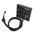 thumbnail image 1 of ENCHO DEL CUBIER Panel USB USB DE 3.5 Pulgadas, Enchufe y reproduce el panel frontal seguro USB Cubla fácil, 1 of 7
