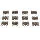 thumbnail image 1 of 2- 12 de joyería Caja de regalo Puerta Ventana Gabinete Bronce 2 piezas Sunnimix Minibisagras, 1 of 8