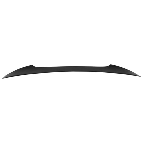 Ikon Motorsports Trunk Spoiler Compatible With 2017-2021 Honda Civic 5DR Hatchback Painted Berlina Black #NH547 ABS Plastic V Style Rear Spoiler Wing