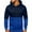 Navy, variant on Cmfcve Men's Athletic Sweatshirts Color Block Printed Streetwear Pullover Hoodies Long Sleeve Round Neck Hooded Work Jacket Top