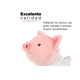 thumbnail image 3 of Miniso Peluche Xtellar Cerdito Sentado Con Capucha De Vaca 27.9x21.2 Rosa, 3 of 4