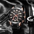 thumbnail image 5 of CURREN New Style Watches for Men Sport Stainless Steel Wristwatches with Luminous Point Quartz Movement Clock for Male, 5 of 5
