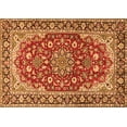 thumbnail image 1 of Ahgly Company Indoor Rectangle Medallion Orange Traditional Area Rugs, 2' x 4', 1 of 1
