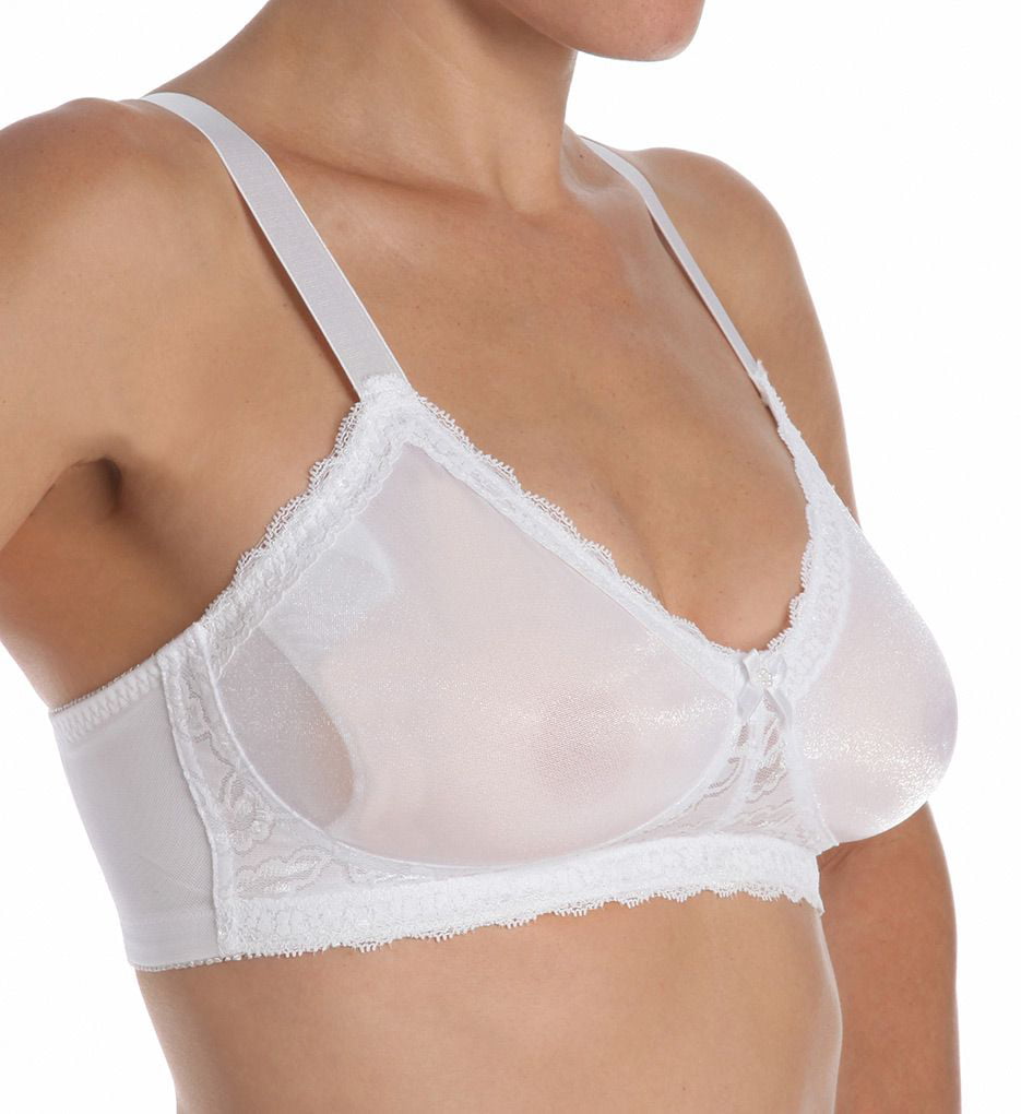 Transform Sheer Pocket Mesh Cup White Bra Size 40a Women S Clothing Women Bras And Bra Sets