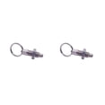thumbnail image 4 of Riwesomey Pernos y anillos duraderos para invernadero: fáciles de instalar y multifuncionales Pernos para invernadero Aluminio recortado Acero Acero carbono Diámetro del pasador10 2Conjunto, 4 of 6