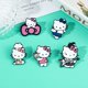 thumbnail image 4 of Lindo Hello Kitty Girl Metal esmalte solapa Pin sombrero Pin escuela hermosa bolsa pin insignia, 4 of 4
