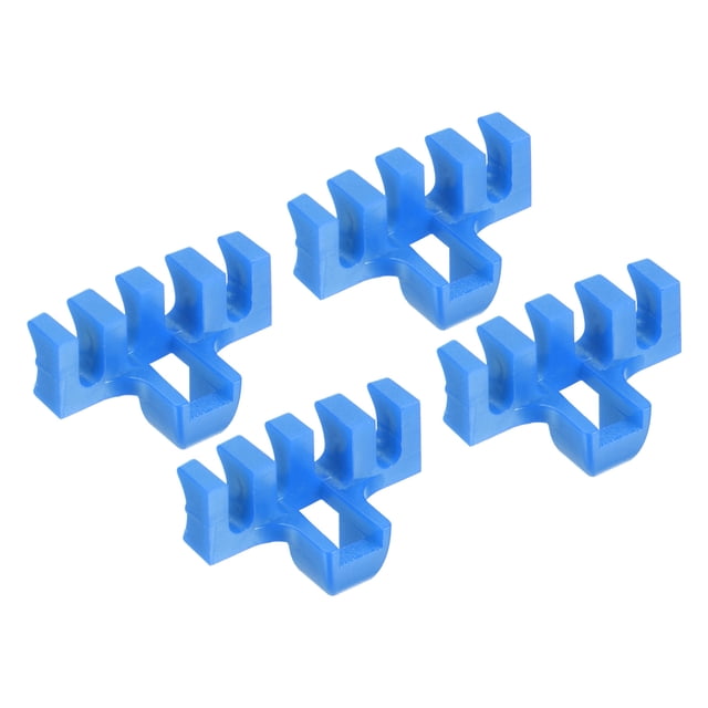 Uxcell Badminton Stringing Racquet Load Spreader Adapter Racket Stringing Machine Tool, Blue 4 Pack