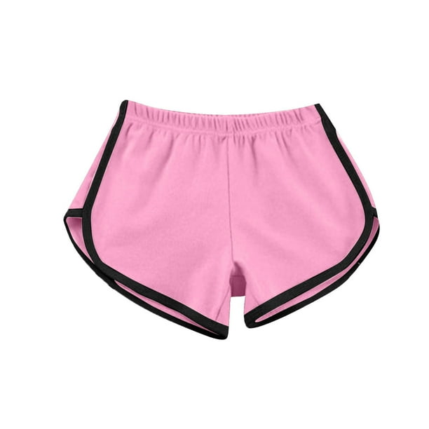 Pantalones cortos deportivos qucoqpe para mujer, cómodos, elásticos, informales, de verano, para gimnasio, de cintura alta, para correr, en liquidación.