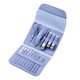 thumbnail image 1 of Juego de manicura, juego de pedicura, juego de cortaúñas, kit de aseo profesional para hombres, kit de uñas de viaje portátil de acero inoxidable Jormftte CPB-DE-LYY628-4, 1 of 5