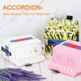 thumbnail image 5 of Uxcell Accordion 10 Keys Button Accordion Mini Musical Instrument Gifts for Children Beginners Educational, Camo, 5 of 6