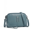 thumbnail image 4 of Bolso de piel de vaca auténtica para mujer, moderno, combinable, popular, para mujer de mediana edad, tipo mensajero, 4 of 6