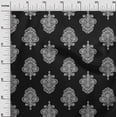 thumbnail image 2 of oneOone Organic Cotton Poplin Twill Fabric Leaves & Floral Block Printed Fabric 1 Yard 42 Inch Wide, 2 of 4