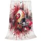 thumbnail image 2 of Manta de franela personalizada para adultos con diseño de fútbol de los SF 49ers, ligera, cálida y súper suave, para mantenerse abrigado en casa el día del juego, 2 of 8