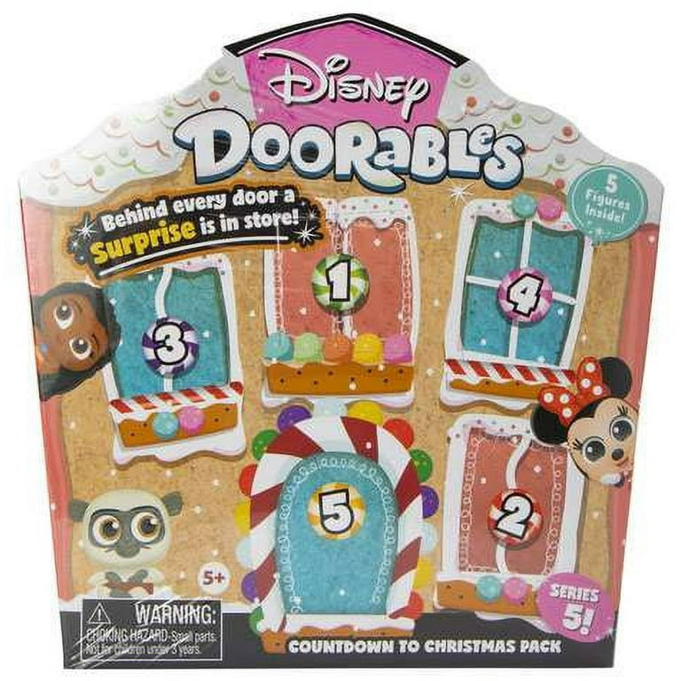 Moose Toys Disney Doorables Series 5, 5 Day Figures Countdown to